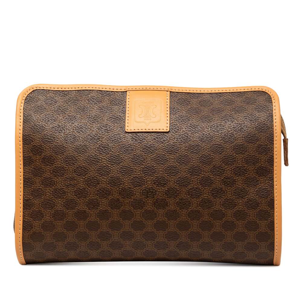 Celine Vintage Saddle Flap Shoulder Bag #354549C56B